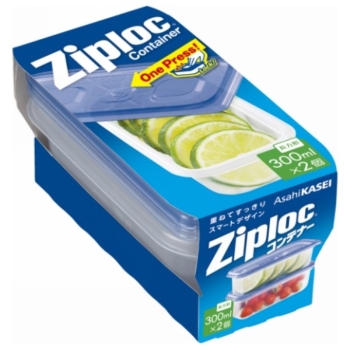 最終値下★BLOCHブロック★セレナーデE2 1/2★ ジップロック コンテナー 長方形 1900ml 1個入り ジップロック