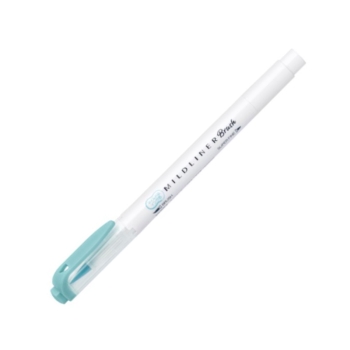 ゼブラ　ラインマーカー　マイルドライナーブラッシュ　Ｍブルー