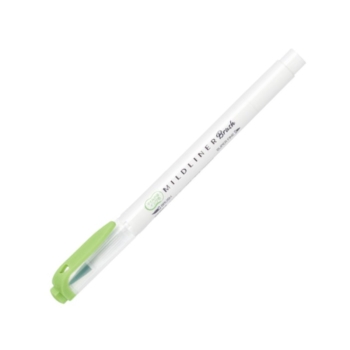 ゼブラ　ラインマーカー　マイルドライナーブラッシュ　Ｍグリーン