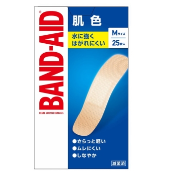 バンドエイド　肌色Ｍサイズ　２５枚