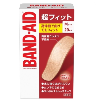 バンドエイド　超フィットＭサイズ　２０枚