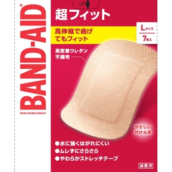 バンドエイド超フィットLサイズ 7枚