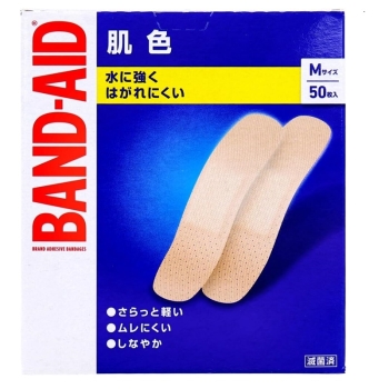バンドエイド 肌色Mサイズ 50枚