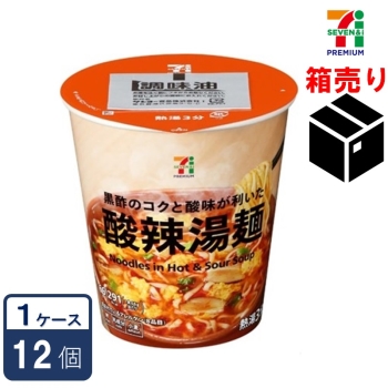 セブンプレミアム　酸辣湯麺　66g　１ケース１２個入り