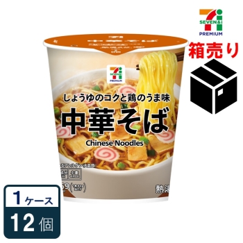 セブンプレミアム　中華そば　８０ｇ　１ケース１２個入