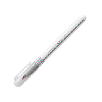 サンスター文具　水性ペン　２色線ペンｔｗｉｉｎｋ（ツインク）レッド×ライトブルー