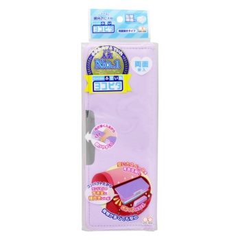 サンスター文具　２ドアふでいれ　ヨコピタ　ライトバイオレット