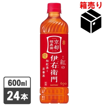 サントリー　紅の伊右衛門　６００ｍｌ　１ケース２４本入