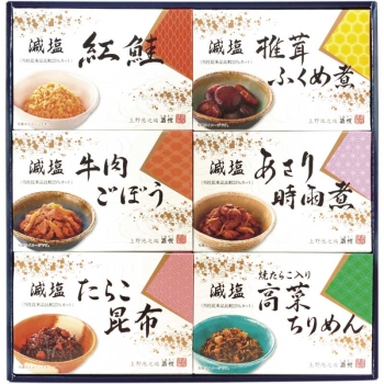 お中元】酒悦 減塩佃煮・惣菜詰合せ AG－35: ギフト・フード