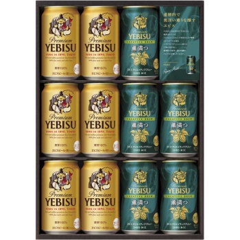 【お中元】サッポロビール　ヱビスクリエイティブブリューセット　ＹＵＷ３Ｄ