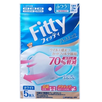 フィッティブレステック ホワイトふつう5枚