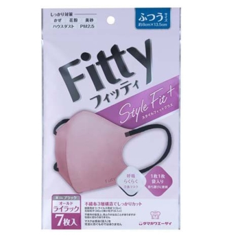 スタイルフィットプラス立体 ふつうオールドライラック×ブラック 7枚