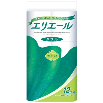 ■　エリエール　トイレットティシュー　３０Ｍ　１２ロール　ダブル