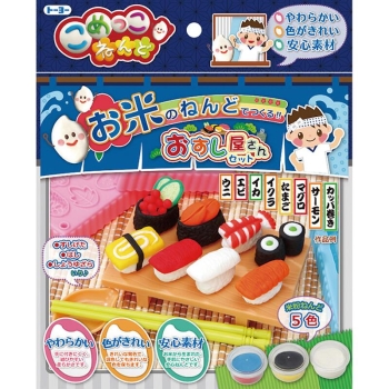 トーヨー　ねんど　こめっこねんど　おすし屋さんセット