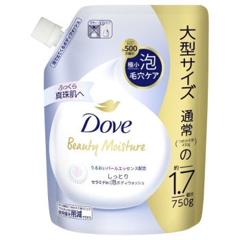 ダヴＢモイスチャー泡ボディＷしっとり詰替用７５０Ｇ