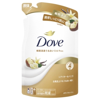 ダヴボディＷシアバター＆バニラ詰替用　３３０Ｇ