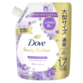 ダヴＢモイスチャー泡ボディＷブーケ替　７５０Ｇ