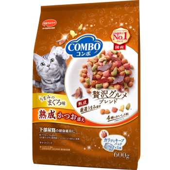 ■　コンボ　キャット　まぐろ味・熟成かつお添え　６００ｇ