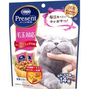 コンボプレゼント キャット おやつ 毛玉対応 42g