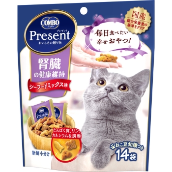 コンボプレゼント キャット おやつ 腎臓の健康維持 42g(14袋)