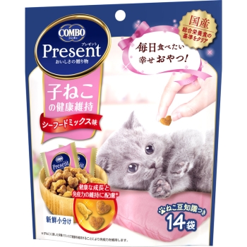 ■　コンボプレゼントキャットおやつ　子ねこの健康維持　４２ｇ