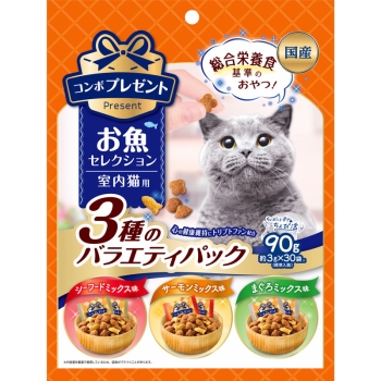 □ コンボ プレゼント キャット おやつ お魚セレクション 3種の