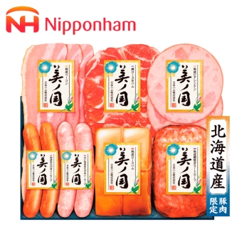 【お中元】日本ハム　北海道プレミアム　美ノ国７点詰合　ＵＫＨ－８３