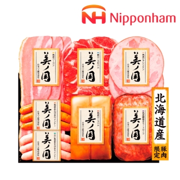 【お歳暮】日本ハム　北海道プレミアム　美ノ国７点詰合 ＵＫＨ－８３