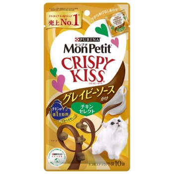 モンプチ クリスピーキッス グレイビーソースかけ チキンセレクト 30g