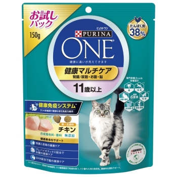 ■　ネスレ日本　ピュリナワン　キャット　健康マルチケア１１歳以上チキン１５０ｇ