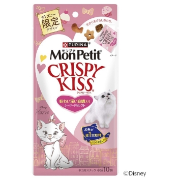 ■　ネスレ日本　モンプチ　クリスピーキッス　期間限定　味わい深い真鯛入りシーフードセレクト３０ｇ