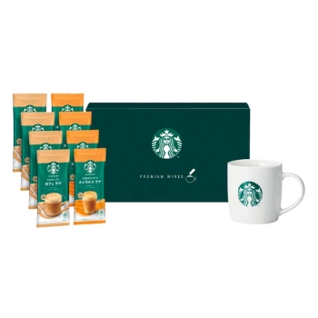 【お歳暮】スターバックス　プレミアムミックス　マグ付ギフト　ＳＢＧ－３０Ｂ