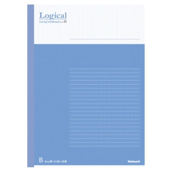 ナカバヤシ ロジカルノートB5 B罫40枚