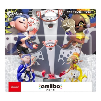 ａｍｉｉｂｏ　すりみ連合セット（フウカ／ウツホ／マンタロー）（スプラトゥーンシリーズ）