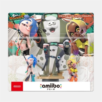 amiibo すりみ連合セット[フウカ/ウツホ/マンタロー【レイダース】]（スプラトゥーンシリーズ）