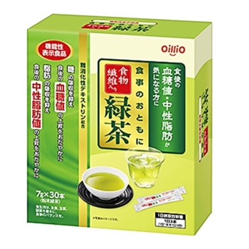 機能性表示食事のおともに食物繊維入り緑茶３０包