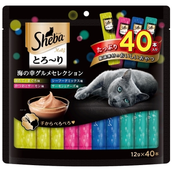シーバとろ~りメルティ海の幸セレクション12g×40P