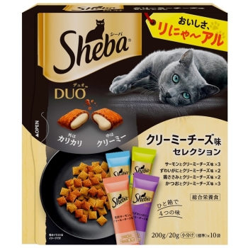 ■　シーバ　デュオ　クリーミーチーズ味セレクション　２００ｇ