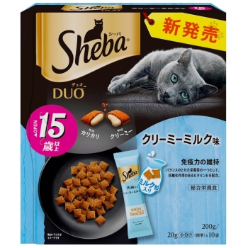 シーバ　デュオ　１５歳以上　クリーミーミルク味　２００ｇ