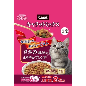 キャラットミックス　ささみ風味まろやかブレンド　２．７ｋｇ