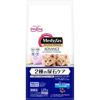 新ＭＦアドバンス２種の尿石ケア１歳フィッシュ１．２５ｋｇ