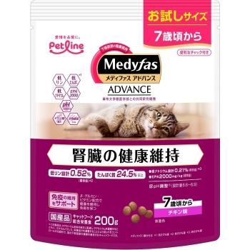 メディファスアドバンス 腎臓の健康維持 7歳頃から チキン味