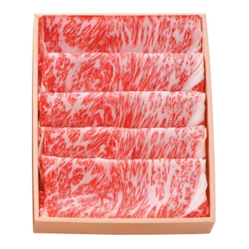 【お歳暮】国産黒毛和牛ロースすき焼き用　ＫＷＲＳ１