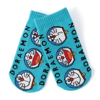 トドラー男児　ドラえもん　フロント柄スニーカー丈ソックス