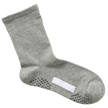 紳士無地すべり止め付きソックス