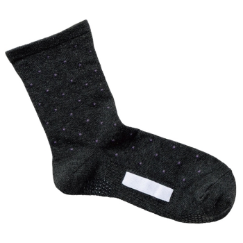 紳士ドットすべり止め付足裏メッシュ