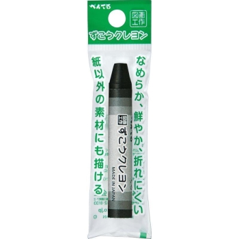 ぺんてる　クレヨン　ずこうクレヨン　単色　くろ　パック入り　ＸＰＴＣＧ－Ｔ２８