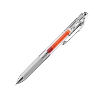 ぺんてる　ボールペン　エナージェルインフリー　０．５ｍｍ　オレンジ