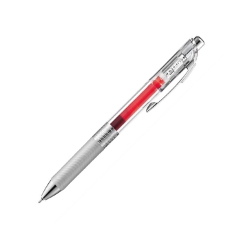 ぺんてる　ゲルインキボールペン　エナージェル　インフリー　０．５ｍｍ　レッド　ＢＬＮ７５ＴＬ－Ｂ