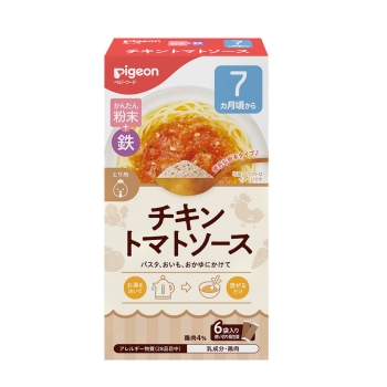 かんたん粉末＋鉄　チキントマトソース　６袋入り　７カ月頃から